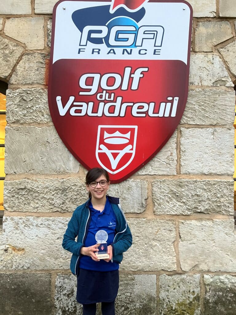 Critérium U10 Golf du Vaudreuil 6 et 7 Avril 2024: Victoire de Clémence