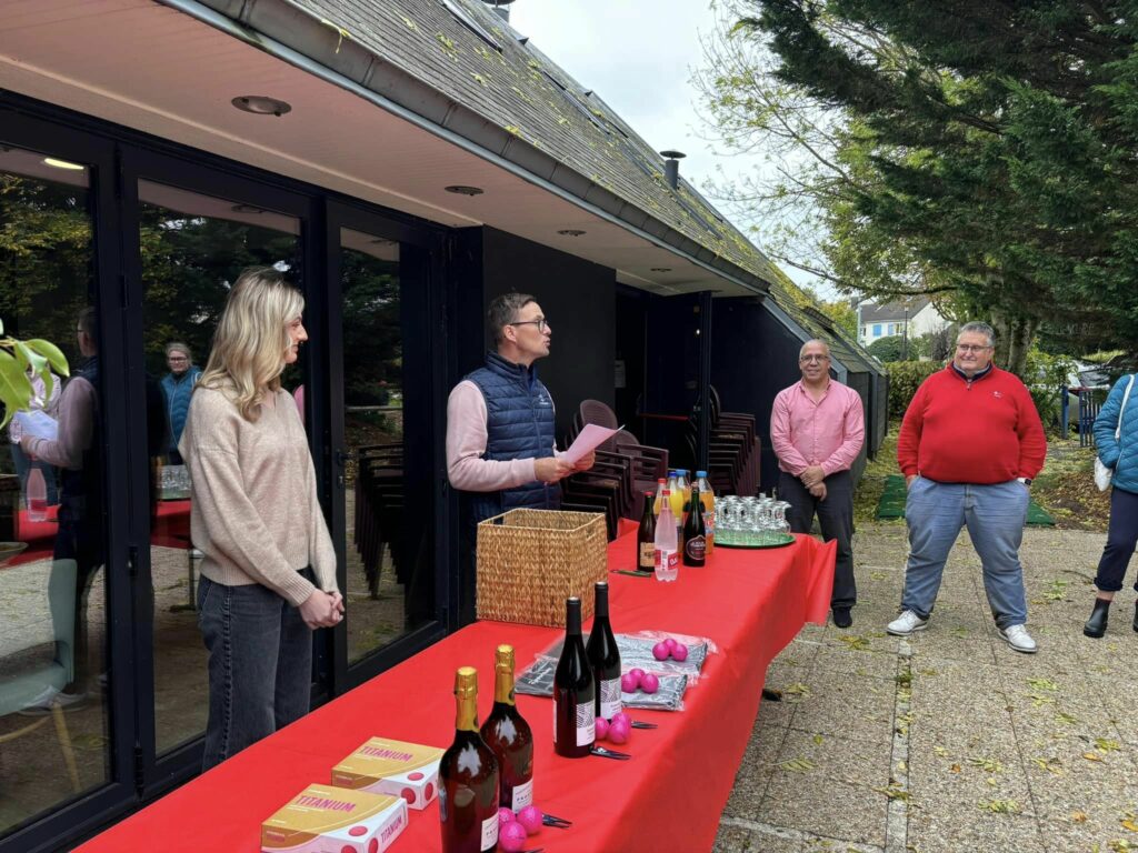 AS Saint aubin pour octobre rose les organisateurs